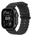 Apple Watch Ultra 3 49mm Titanium Case with Black Ocean Band - 1