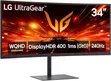LG 34-Inch Ultragear WQHD Curved Gaming Monitor (34G630A-B) - 1
