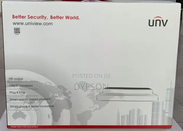 Uniview NVR302-08B-P8 Network Video Recorder - 1