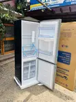 Premium Pearl Bottom Mount Freezer Fridge (Black) - 2