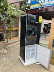 Pearl Bottom Freezer Refrigerator (PF-433bbgwd-A1) - Black - 1