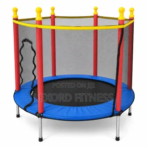 Firstplay 4.5ft Trampoline with Safety Enclosure