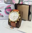 Fossil Leather Strap Watch - 2