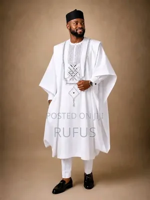 Zara 3-in-1 Agbada & Shokoto Set