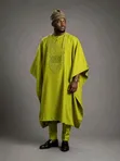 Zara 3-in-1 Agbada & Shokoto Set - 2