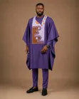 Zara 3-in-1 Agbada & Shokoto Set - 5