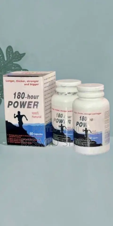 180 Hour Power & Stamina Capsules for Men - 1