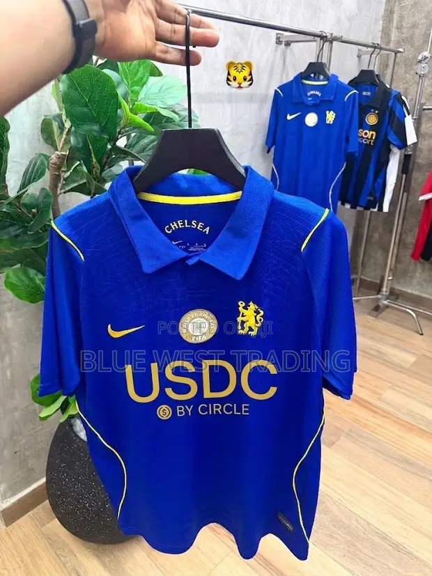 Chelsea 2026/2027 Home Jersey with Sponsorship Logo - 1