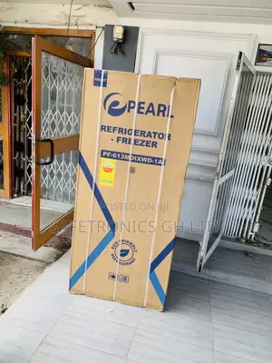 Pearl 421L Bottom Freezer Refrigerator with Dispenser - PF-613MDIXWD-1A