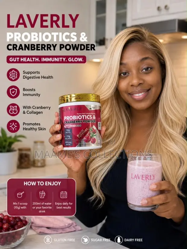 Laverly Probiotics & Cranberry Powder - 1