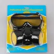Reusable Industrial Face Protector Mask with Filters and Goggles - 2