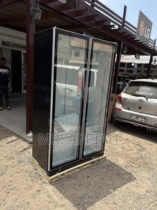 Pearl 2 Door Electric Beverage Cooler (Glass Door) - 1