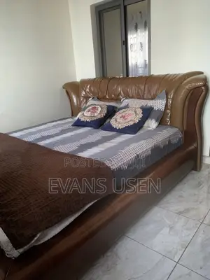 Queen Size Bed Frame with 2 Bedside Drawers