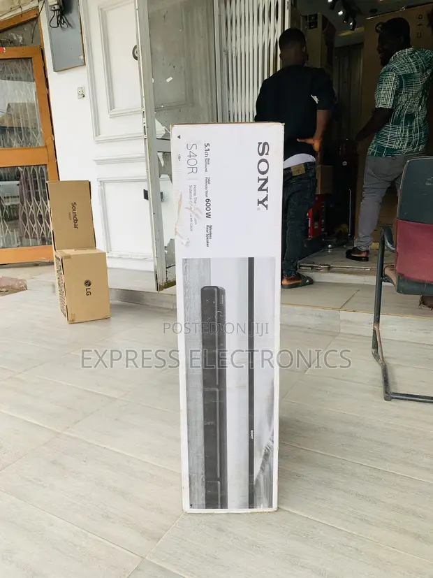 Sony HT-S40R 5.1ch Home Cinema Soundbar with Wireless Rear Speakers - 1