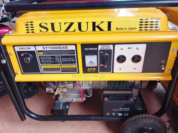 Suzuki SY15000DXE 7.5kVA Generator - 1