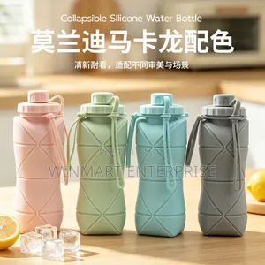 Foldable Silicone Water Bottles (600ml)