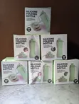 Foldable Silicone Water Bottles (600ml) - 3