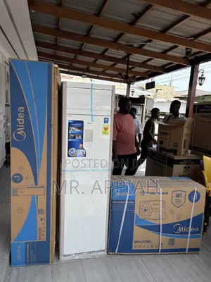 Super Classic Midea 3.0HP Floor Standing AC (White)