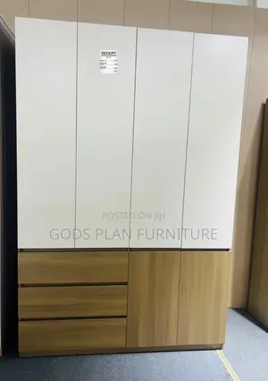 Wood-Mode 4-Door Wooden Wardrobe with 2 Drawers
