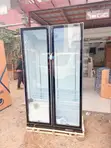 New Pearl 690L Double Door Showcase Fridge - 1