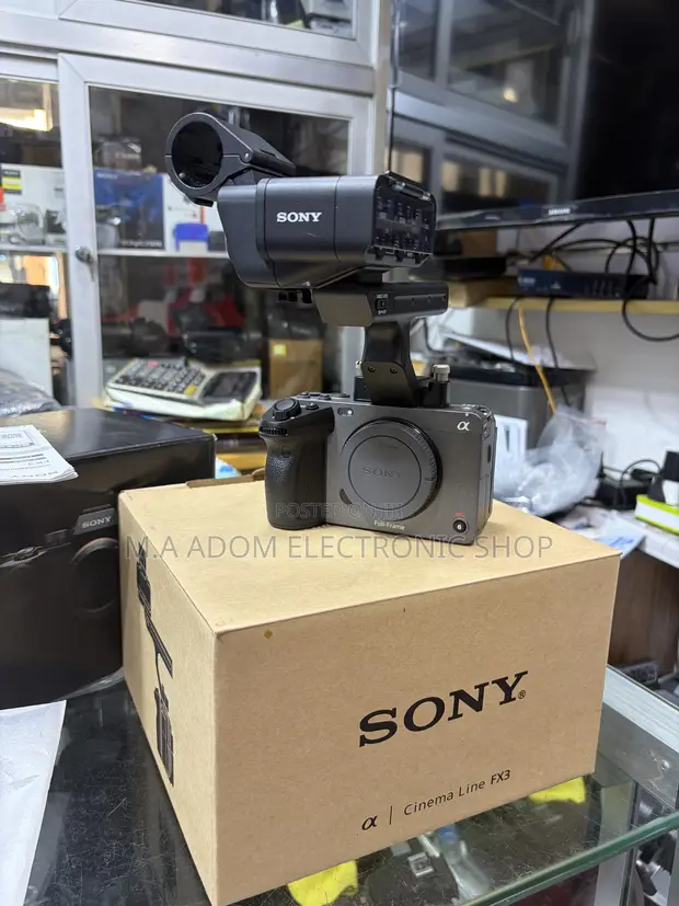 Sony FX3 Full-Frame Cinema Camera Body Only - 1