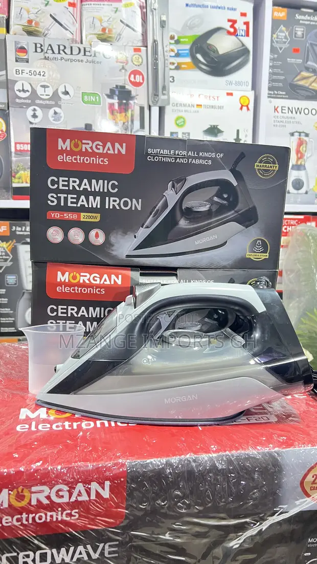 Morgan Ceramic Power Steam Iron 2200W - 1