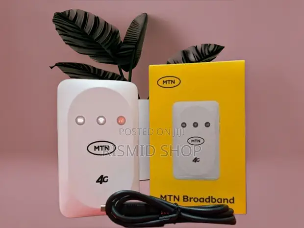 MTN 4G LTE TurboNet Portable MiFi - White - 1