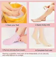 Silicone Moisturising Socks - 3