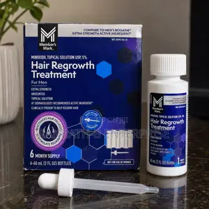 Member’s Mark 5% Minoxidil Hair Regrowth Treatment - 6 Month Supply