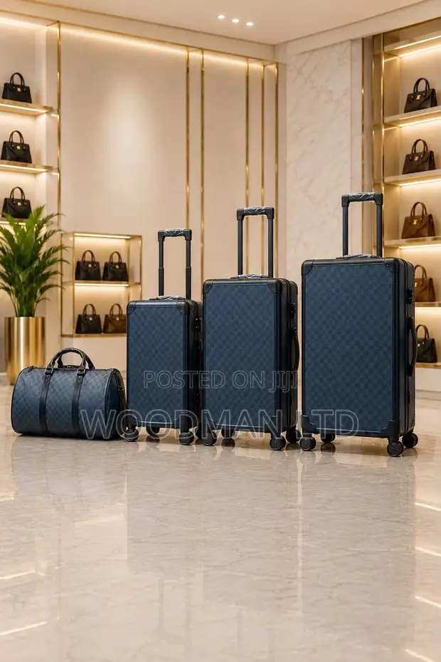 Luxury 3-Piece Luggage and Duffel Bag Set - 1
