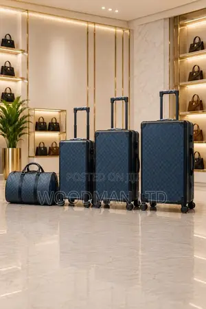 Luxury 3-Piece Luggage and Duffel Bag Set