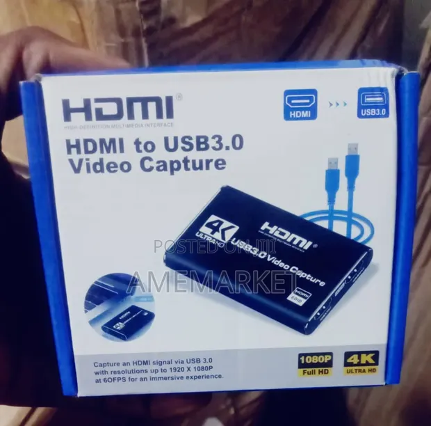 4K Ultra HD USB 3.0 Video Capture Device - 1