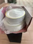 Elegant Dinner Plate Set - 100 Pieces - 3