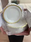 Elegant Dinner Plate Set - 100 Pieces - 4