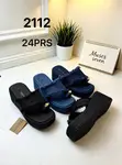 Ladies Platform Slippers - 1