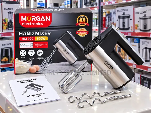 Morgan HM-920 Electric Hand Mixer 500W - 1