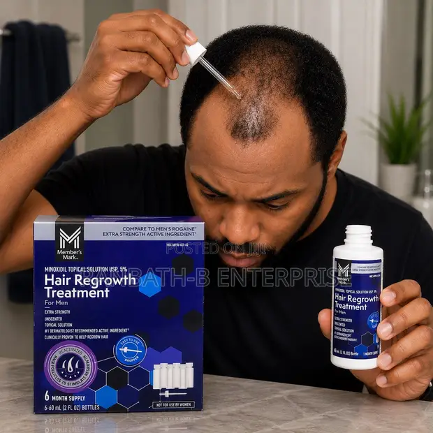 Member's Mark 5% Minoxidil Hair Regrowth Treatment for Men - 1