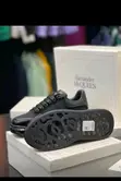 Alexander McQueen Black Chunky-Soled Low-Top Sneakers - 1