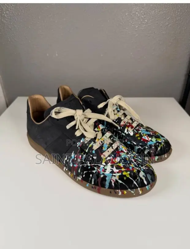 Maison Margiela Paint Splatter Sneakers - 1