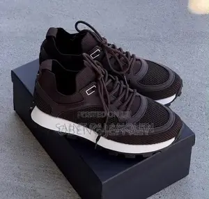 Bruno Renzoni Mesh and Leather Sneakers - Brown