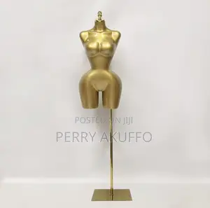 Premium Female BBL Mannequin with Golden Stand