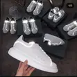 Alexander McQueen LED Sneakers - White - 1