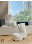 White Balenciaga Alaska Low Boot - 2
