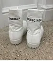 White Balenciaga Alaska Low Boot - 3