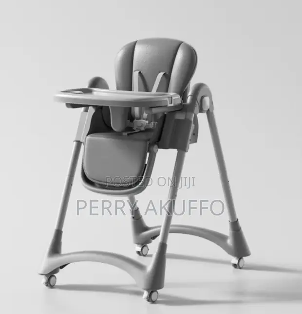 Baby/Toddler Multifunctional High Feeding Chair - Grey - 1