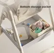 Baby/Toddler Multifunctional High Feeding Chair - Grey - 3