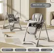 Baby/Toddler Multifunctional High Feeding Chair - Grey - 5