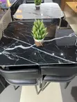 Marble Dining Table Set (4 Chairs) - 3