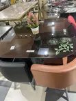 Stylish Glass Dining Table Set (4 Seater) - 2