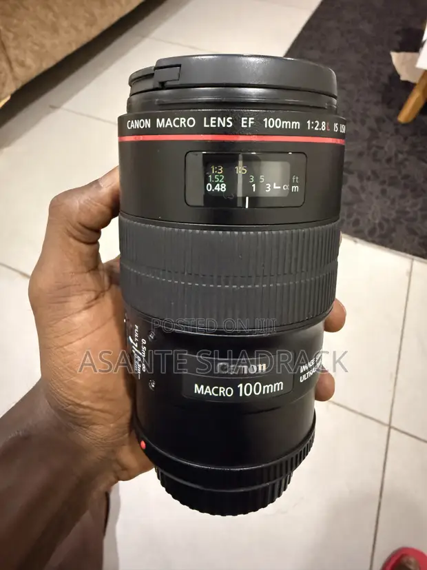 Canon EF 100mm f/2.8L Macro IS USM Lens - 1